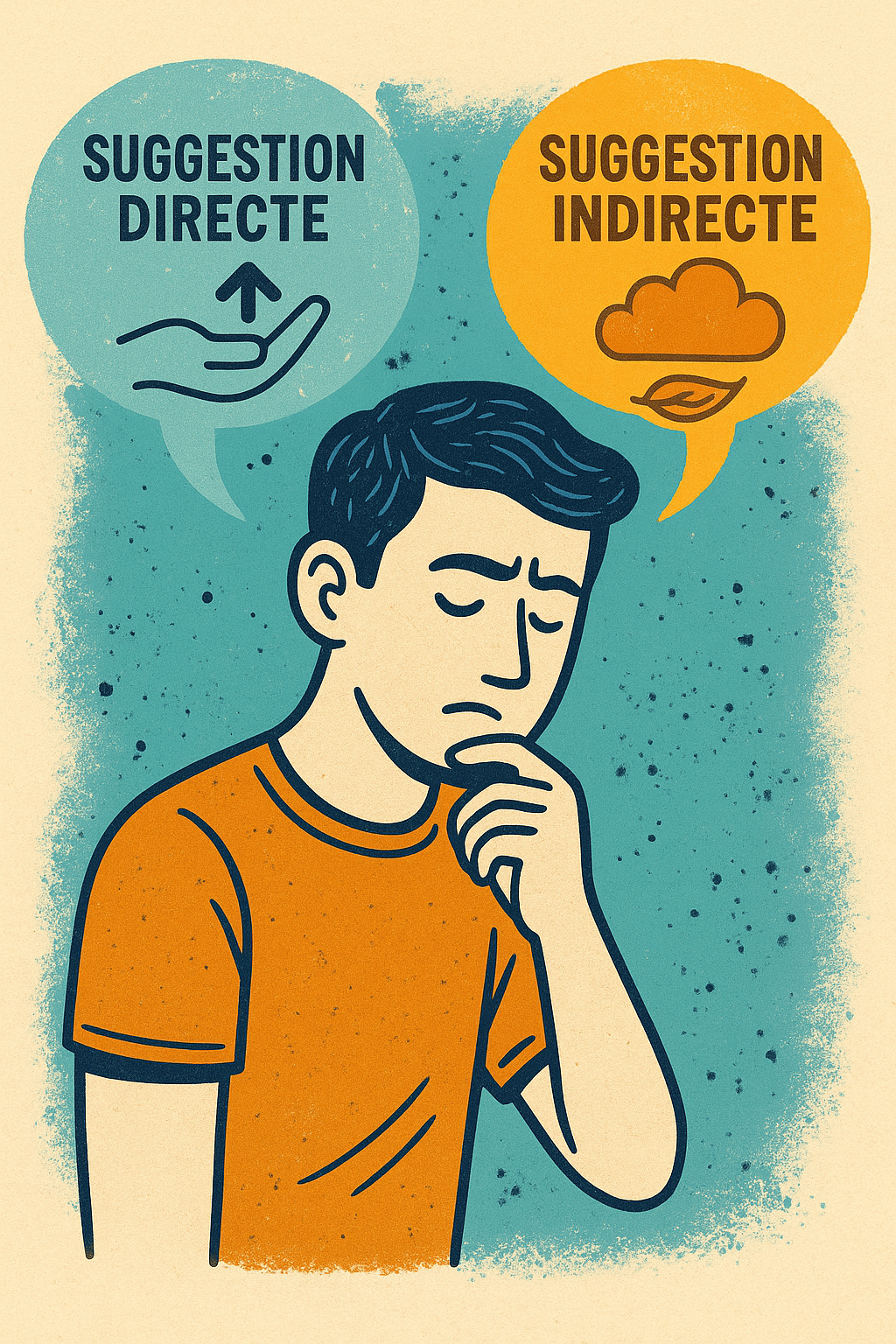 Suggestion en hypnose: directe ou indirecte, différences, exemples et conseils pratiques